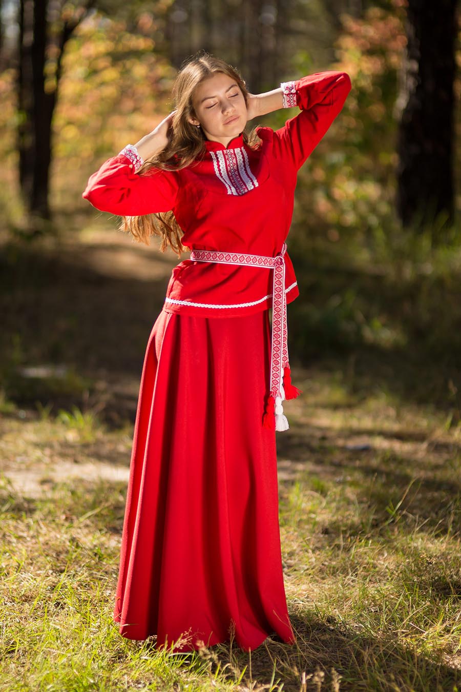 Underwear Women in Slavic costumes in Taif