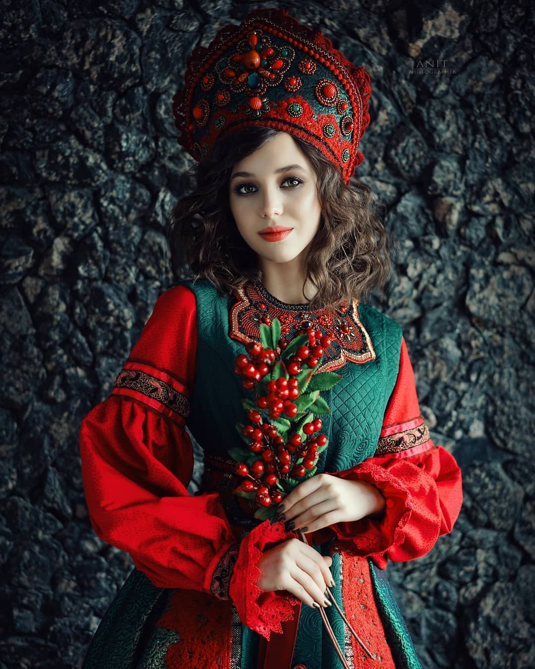 Nude girl Women in Slavic costumes in Taif